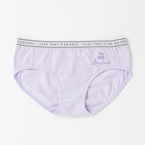 ロゴプリントアウトゴムショーツ