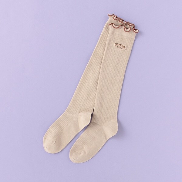 メローリブハイソックス