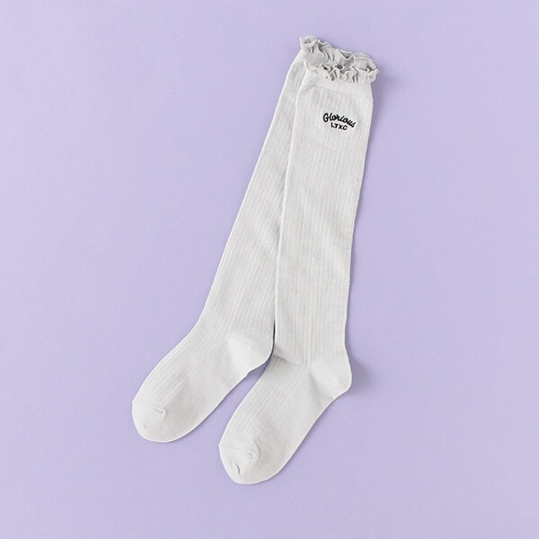 メローリブハイソックス