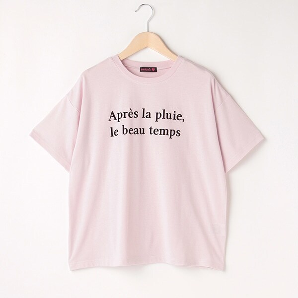 ガーリーロゴ半T