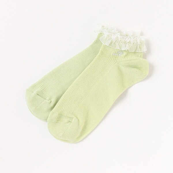 チュールレーススニーカーインソックス