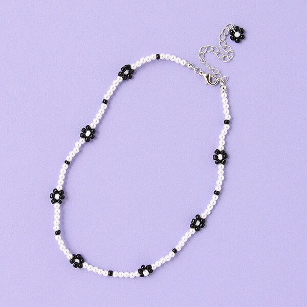 ビーズネックレス