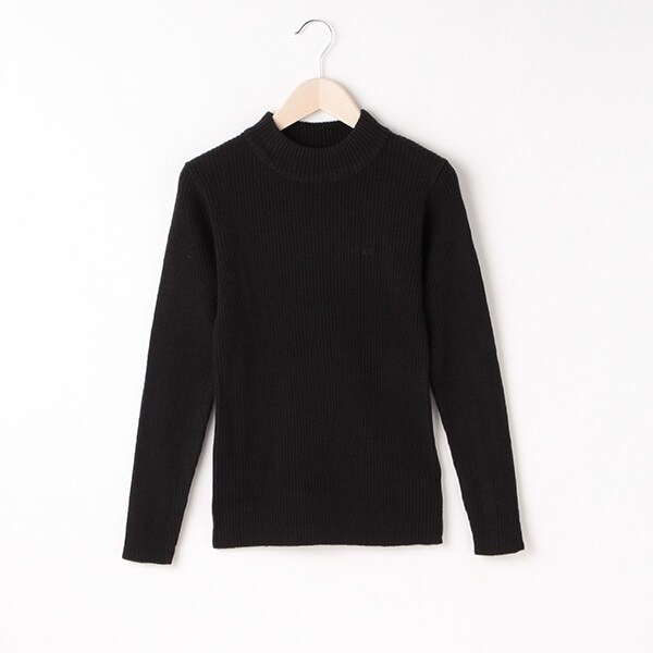 リブニットプルオーバー