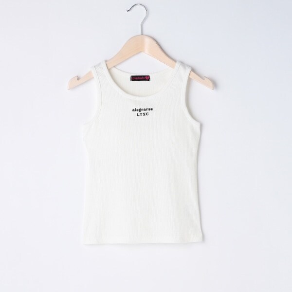 カップつきテレコタンクトップ