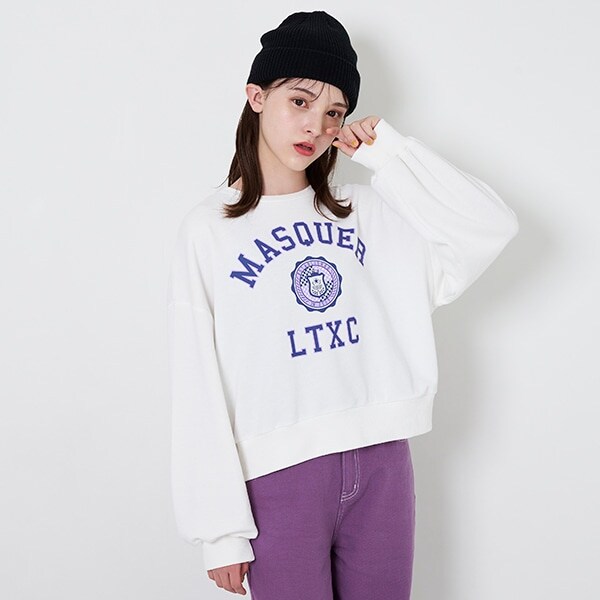 カレッジロゴプルオーバー