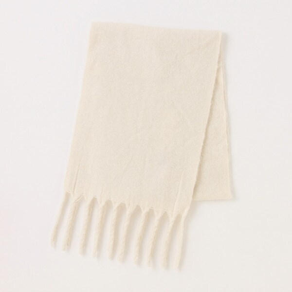 ボリュームフリンジマフラー