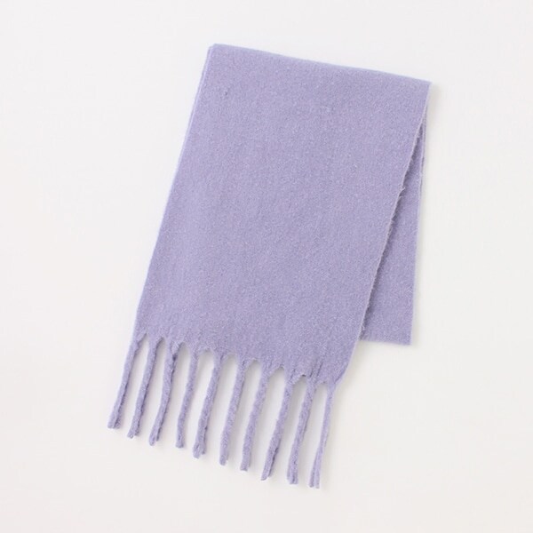 ボリュームフリンジマフラー