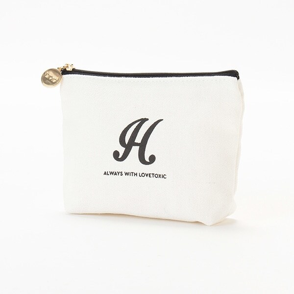 イニシャルポーチ