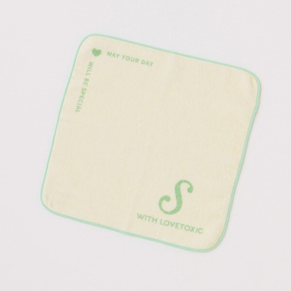 イニシャルタオルハンカチ