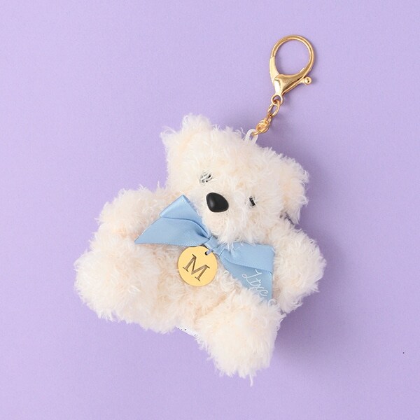 くまイニシャルチャーム