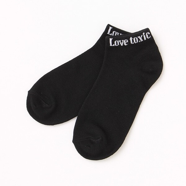 ロゴスニーカーインソックス