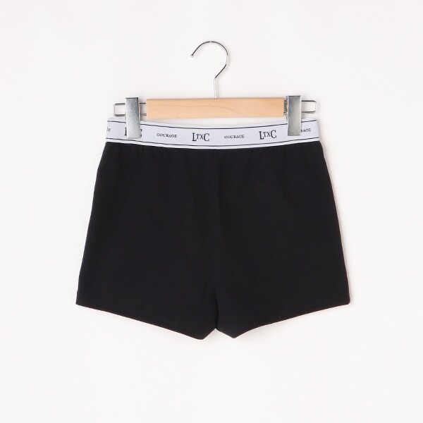 【LTXC】接触冷感ウエストロゴショートレギンス