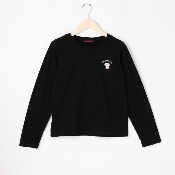 ワンポイント長袖Tシャツ