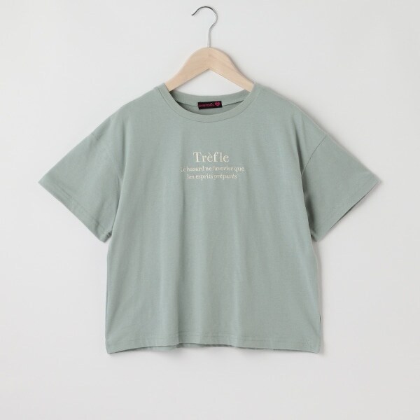 ガーリー刺しゅう990半T