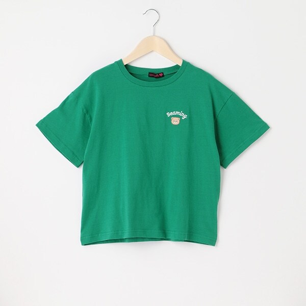 ワンポイント刺しゅう半T