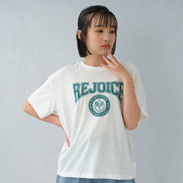 【アパレルEC別注】【GOODPRICE】テニスプリント半T