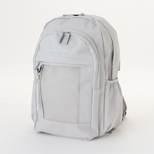 メッシュポケットリュック