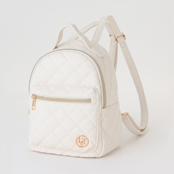 キルティング合皮ミニリュック