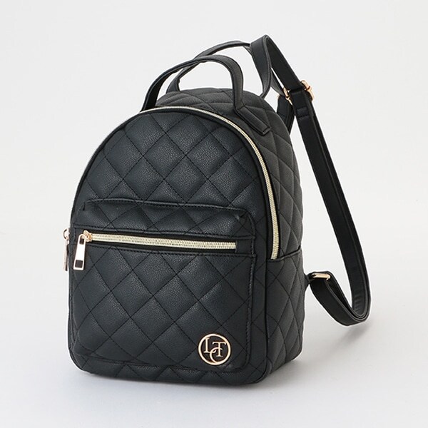 キルティング合皮ミニリュック