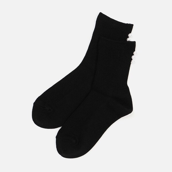 バックパール風クルーソックス