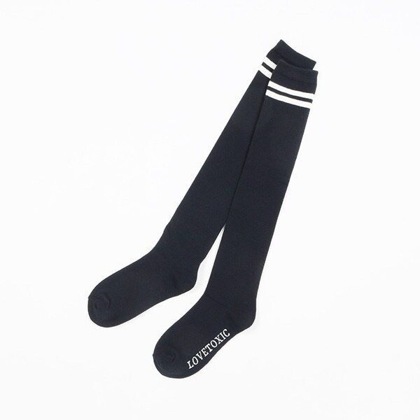 ラインニーハイソックス