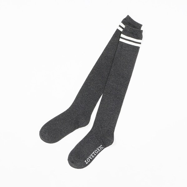 ラインニーハイソックス