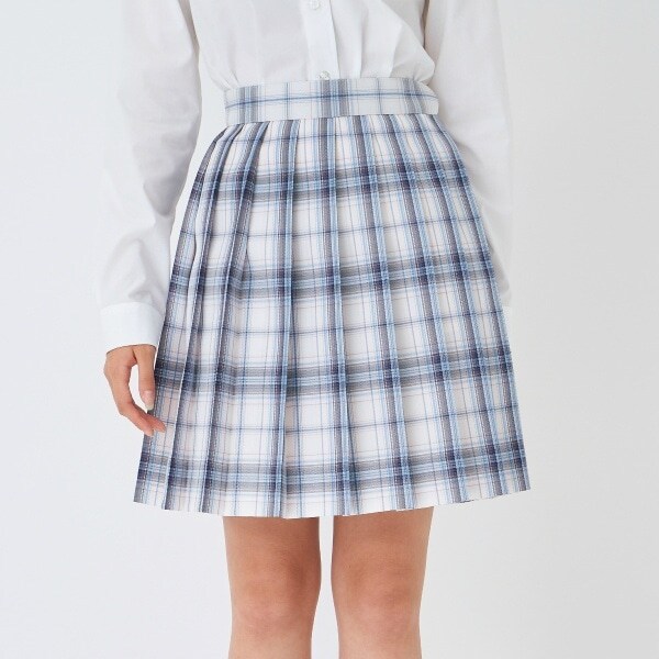 【卒服】【セレモニー】【インパンツつき】リボンタイつきプリーツスカート