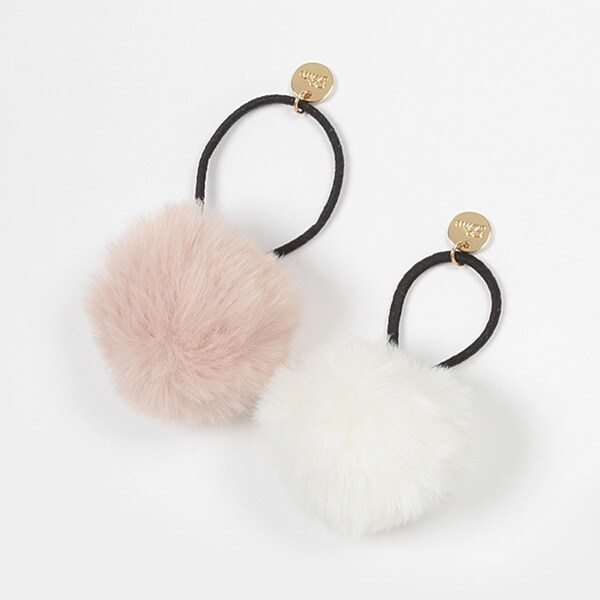 フェイクファーゴムセット