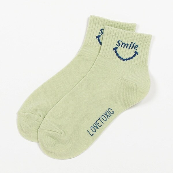 スマイルクルブシ丈ソックス