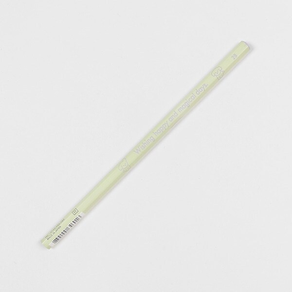 ロゴ六角2B鉛筆【日本製】