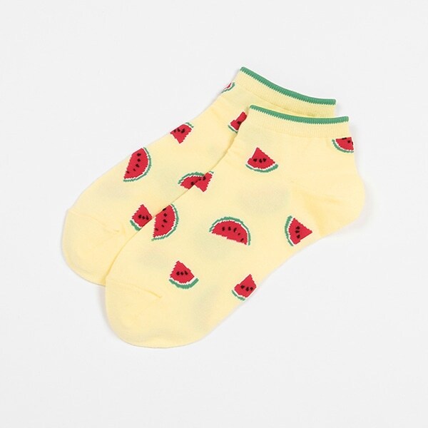 フルーツスニーカー丈ソックス