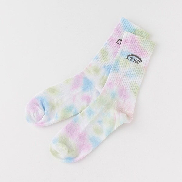 【LTXC】タイダイクルーソックス
