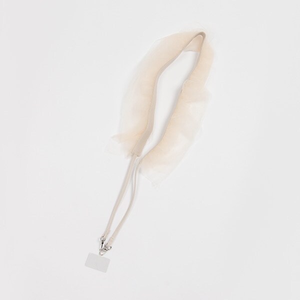 シフォンスマホストラップ