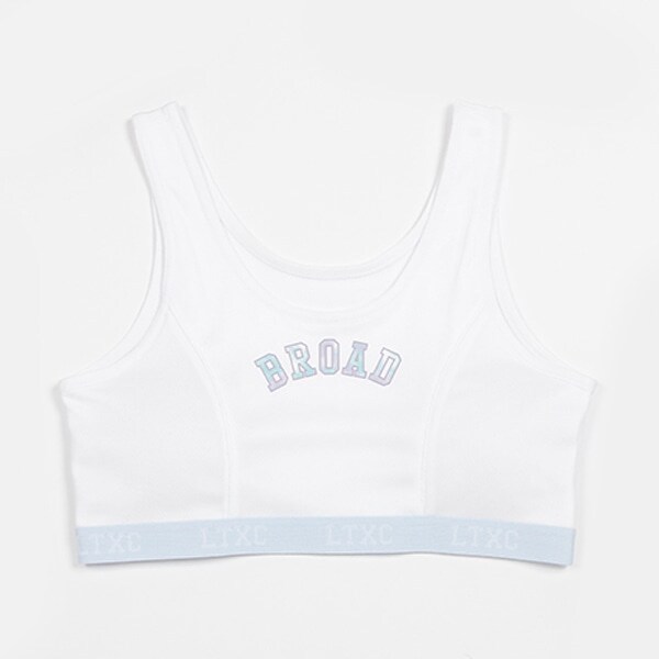 【吸水速乾】パットつきハーフトップタンク