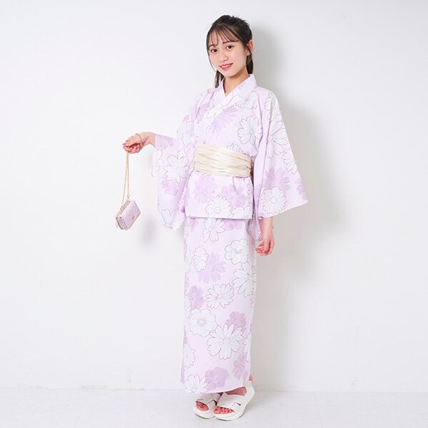 【WEB・一部店舗限定】【接触冷感】浴衣3点SET