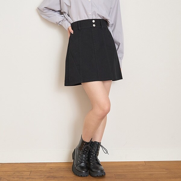 【GOODPRICE】切替台形スカパン