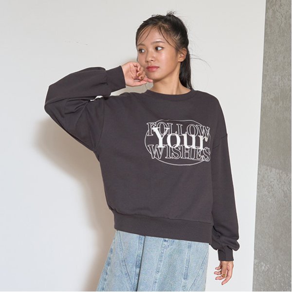 【GOODPRICE】サークル刺しゅうプルオーバー