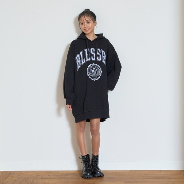 【GOODPRICE】裏起毛パーカワンピース