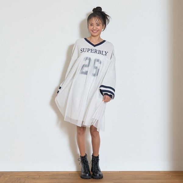 【LTXC】チュールナンバーワンピース