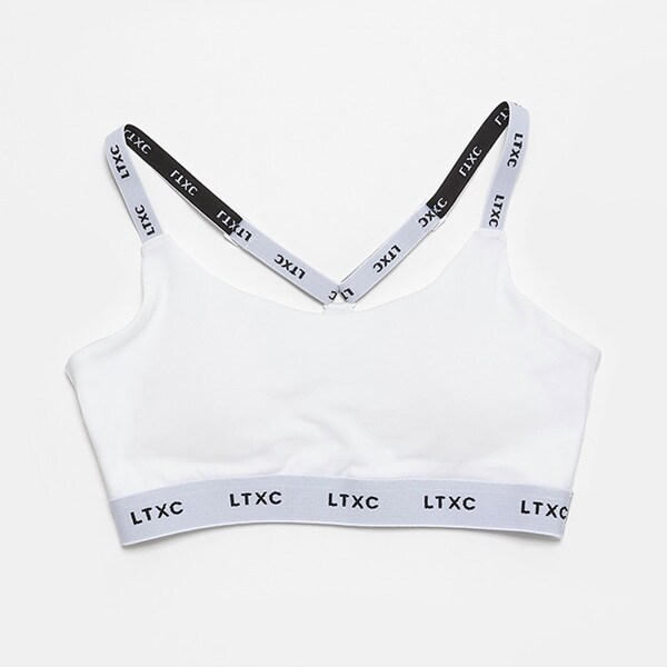 【LTXC】ロゴ紐ハーフトップ