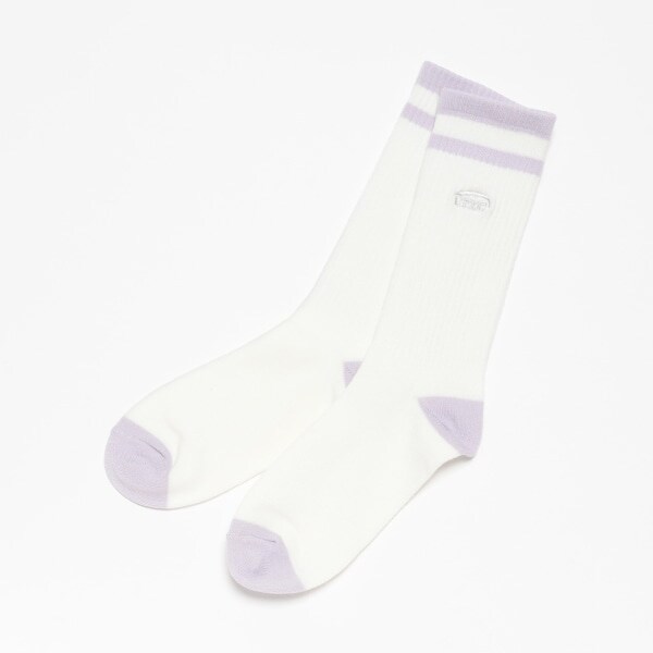 【LTXC】ロゴラインミドル丈ソックス