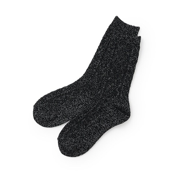 ラメケーブルソックス