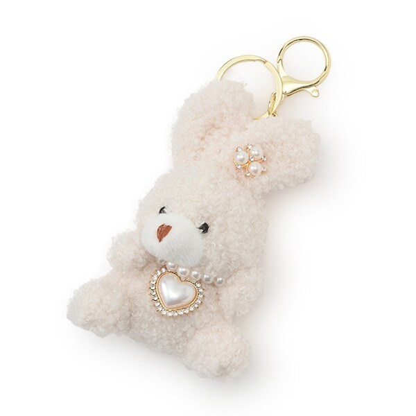 パールハートアニマルチャーム