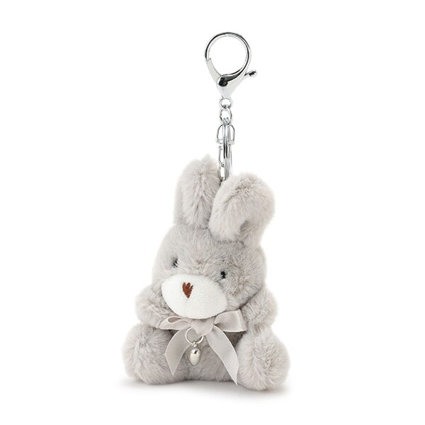 ハートリボンウサギチャーム