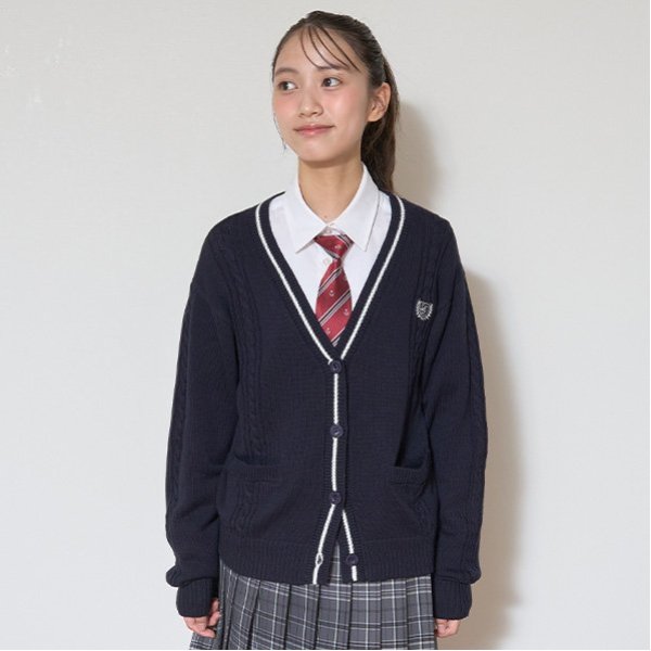 【卒服】【セレモニー】【洗える】ニットカーディガン