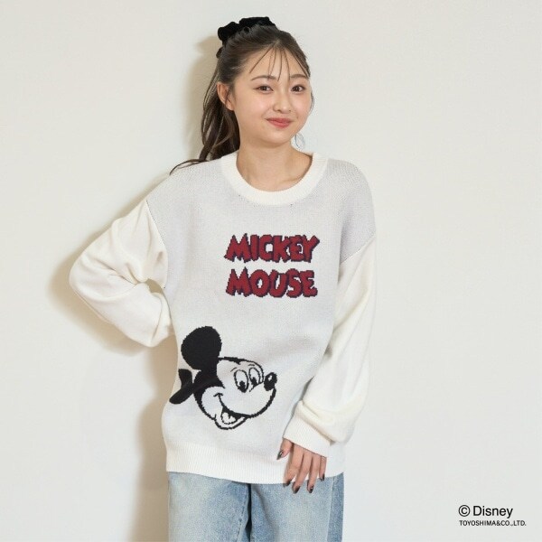【Disney】ニットプルオーバー
