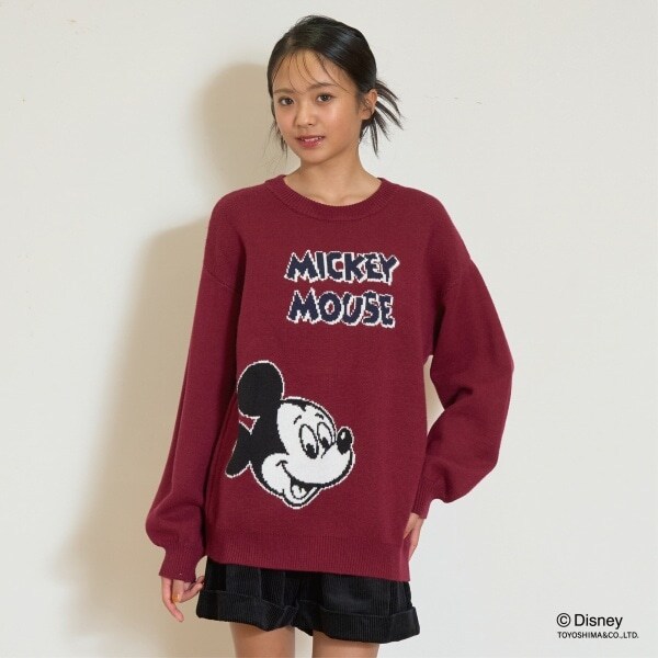【Disney】ニットプルオーバー