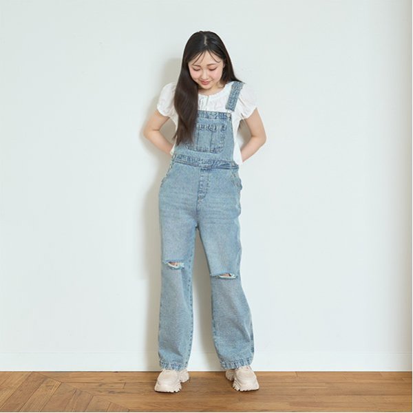 【ベーシック】【GOODPRICE】デニムオーバーオール