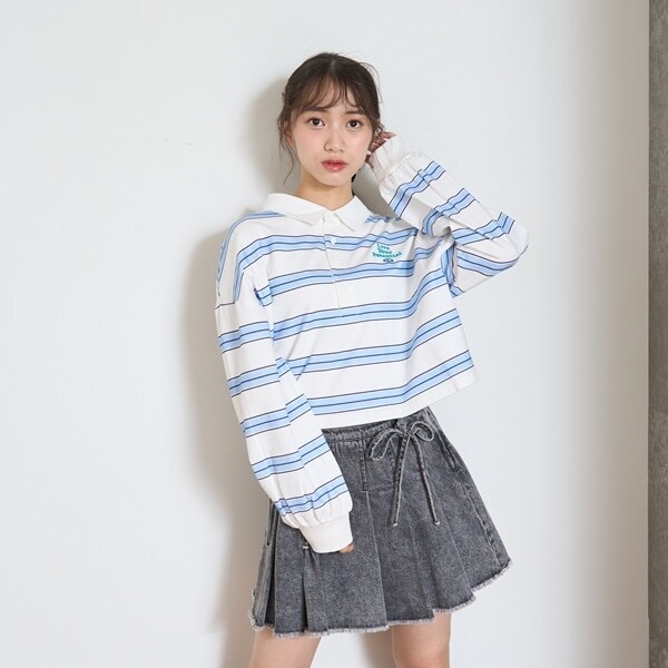 【LTXC】クロップドラガーシャツ