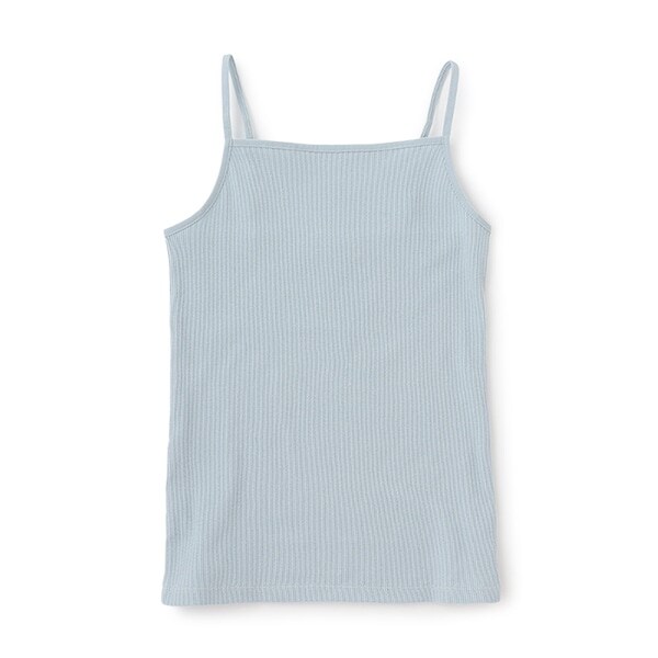 【ベーシック】【綿100％】テレコキャミソール